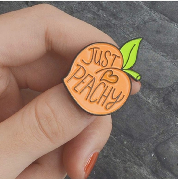 VSCO GIRL Cute Fox Cactus Enamel Pin Bundle of 5 - Picture 3 of 7